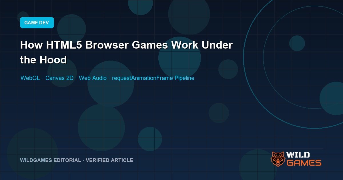 How HTML5 Browser Games Work: A Complete Technical Guide