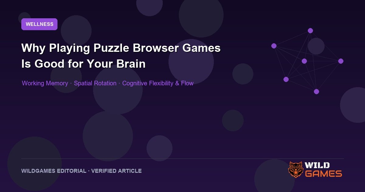 Why Playing Puzzle Browser Games Is Good for Your Brain