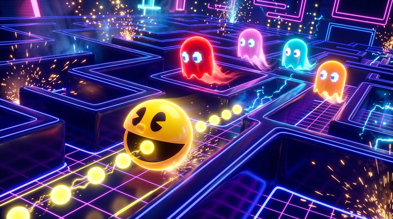 Chomp Maze: Retro Arcade