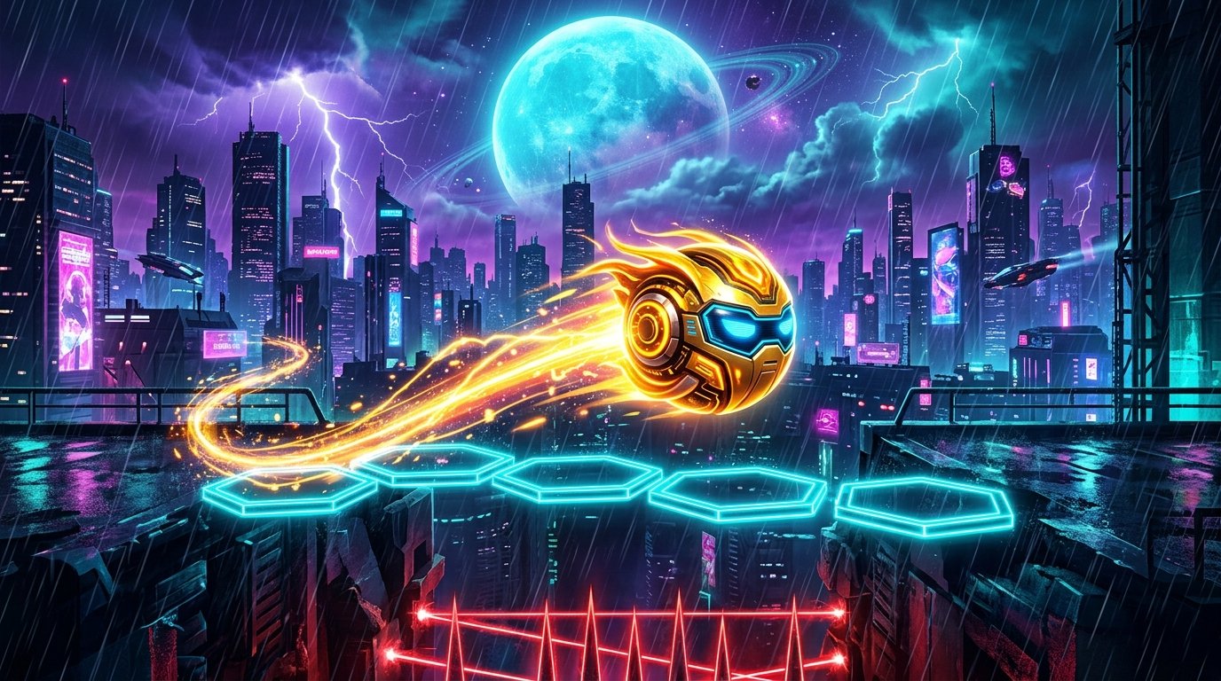 Voltrun: Cyber Velocity Poster